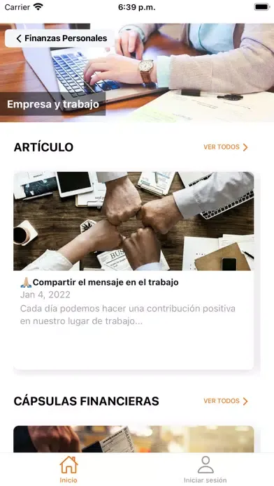 Cultura financiera应用截图