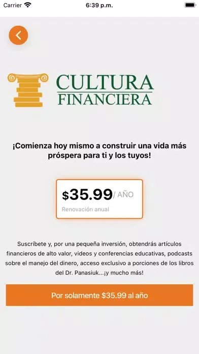 Cultura financiera应用截图