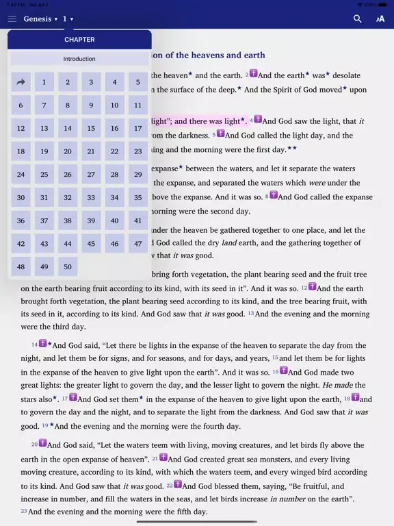Pastors Study Bible English iPad  Screenshots