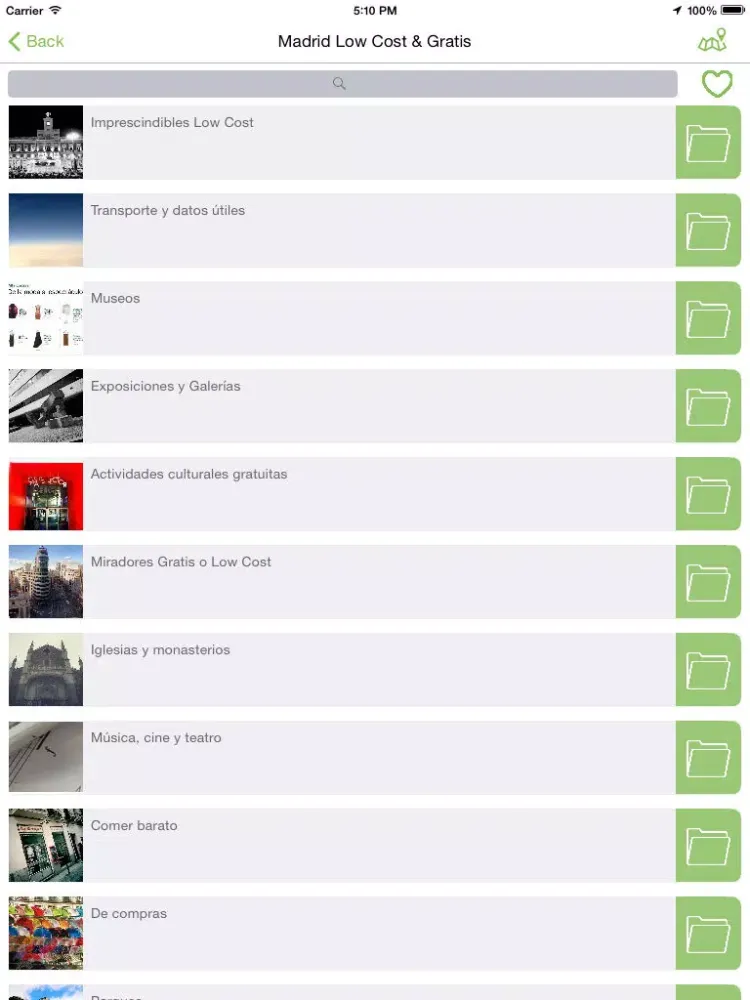 GuideMeUp iPad  Ekran Görüntüleri
