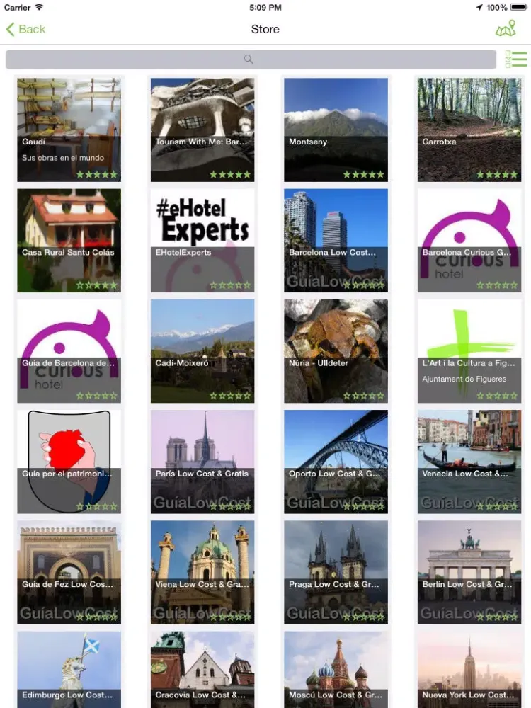 GuideMeUp iPad  Ekran Görüntüleri