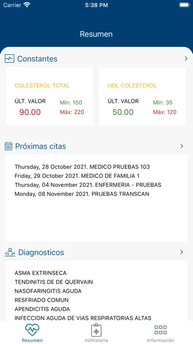 miHistoria Screenshots