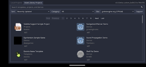 Godot Editor 4应用截图