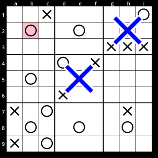 SuperTicTacToe （超三目並べ）