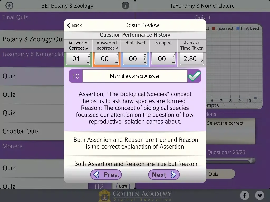 Biology Expert : Botany & Zoology Quiz FREE iPad  Ekran Görüntüleri