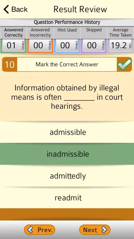 Tangkapan layar English Certified : CAE Vocabulary - Word Formation