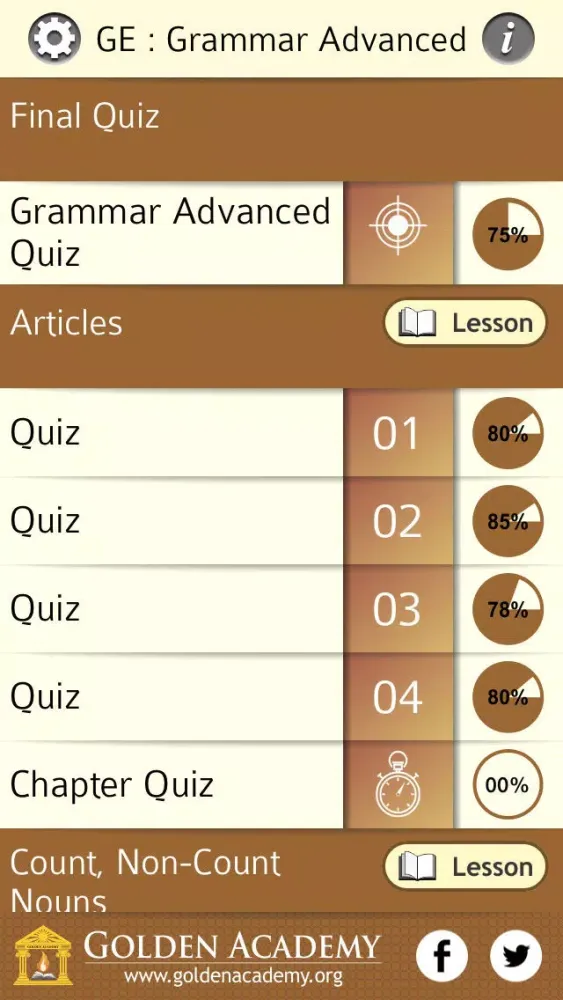 Grammar Expert : English Grammar Advanced Screenshots