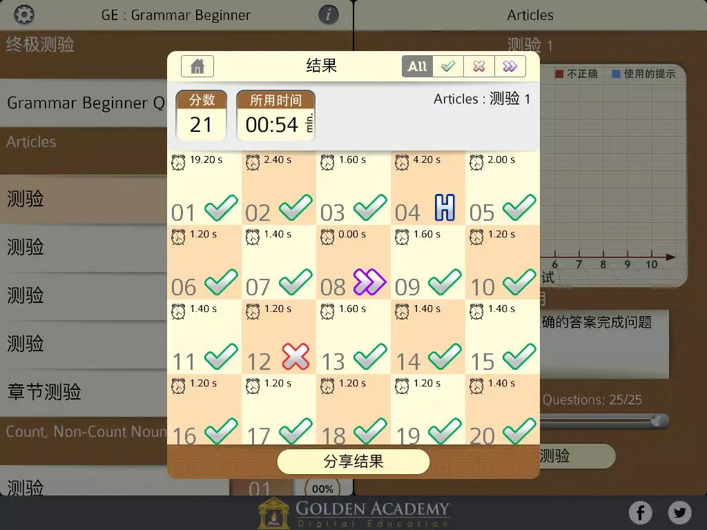 Screenshot di 语法专家 : 英语语法 初级 FREE iPad 