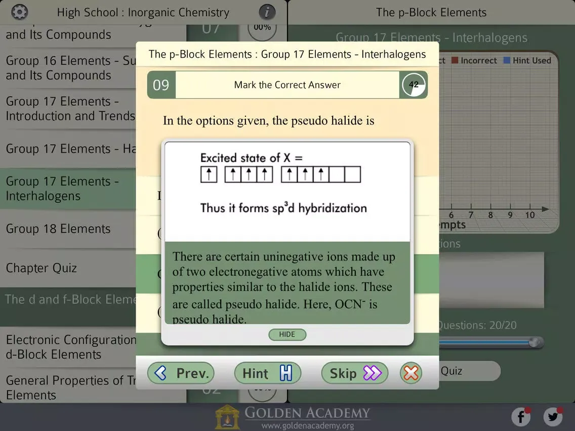 Скриншоты High School : Inorganic Chemistry FREE iPad 