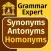 Grammar Expert: Synonyms, Antonyms and Homonyms FREE