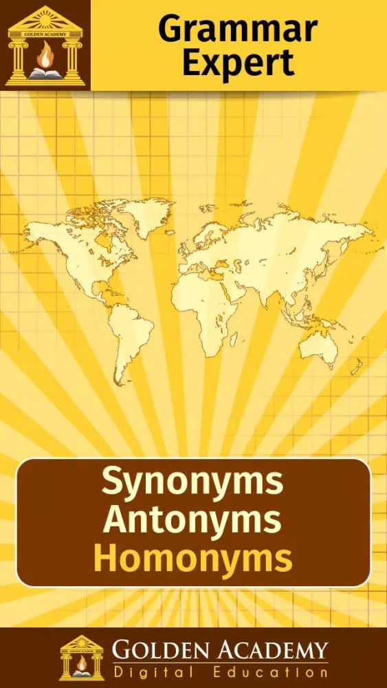 Capturas de pantalla de Grammar Expert: Synonyms, Antonyms and Homonyms FREE