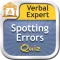 Verbal Expert : Spotting Errors FREE