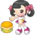 Cute Burgers Hungry Customers
