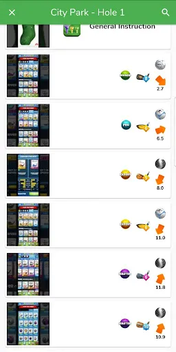 Notebook for Golf Clash スクリーンショット