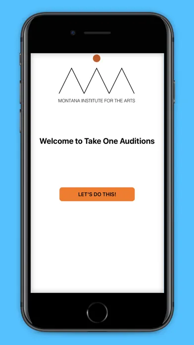 Capturas de tela do Take One Auditions