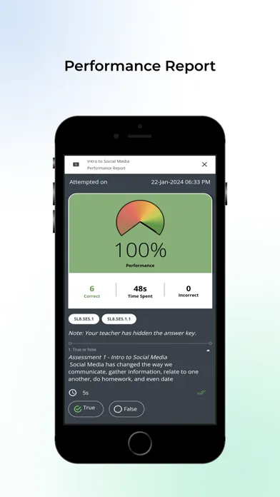 Capturas de tela do MyNavigator for Learners