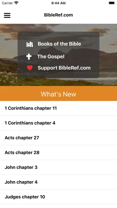 Capturas de pantalla de BibleRef