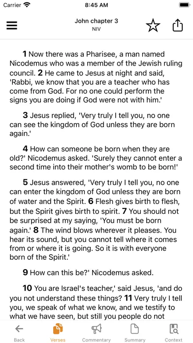 Capturas de pantalla de BibleRef