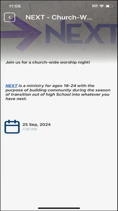 Capturas de tela do Grace Church Frisco