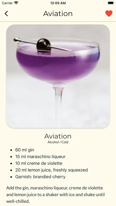 Capturas de tela do Barista - Cocktail Maker