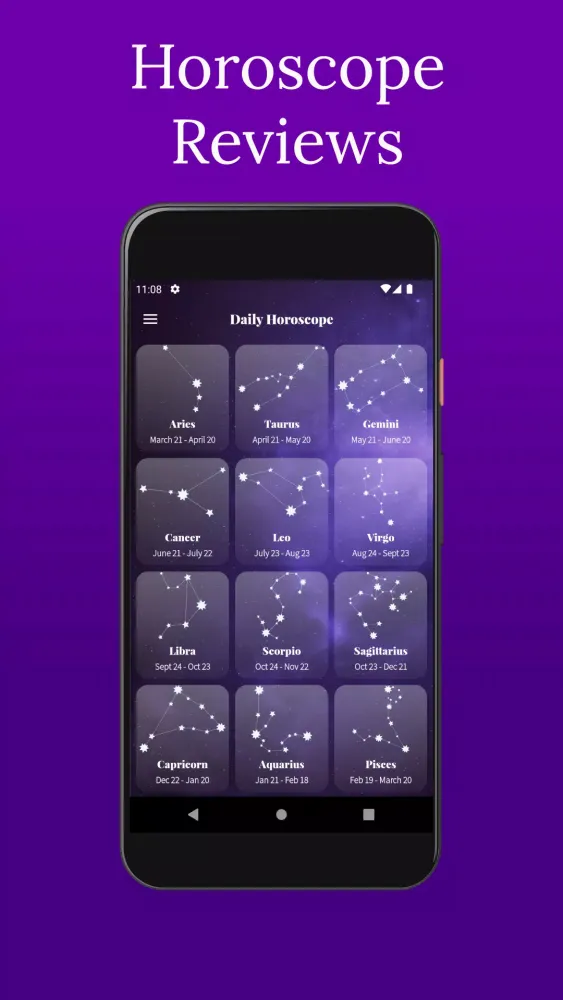 Daily Horoscope Screenshots