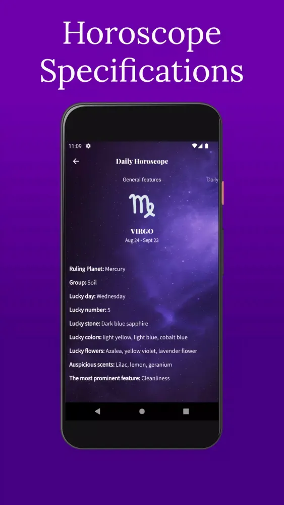 Daily Horoscope Screenshots