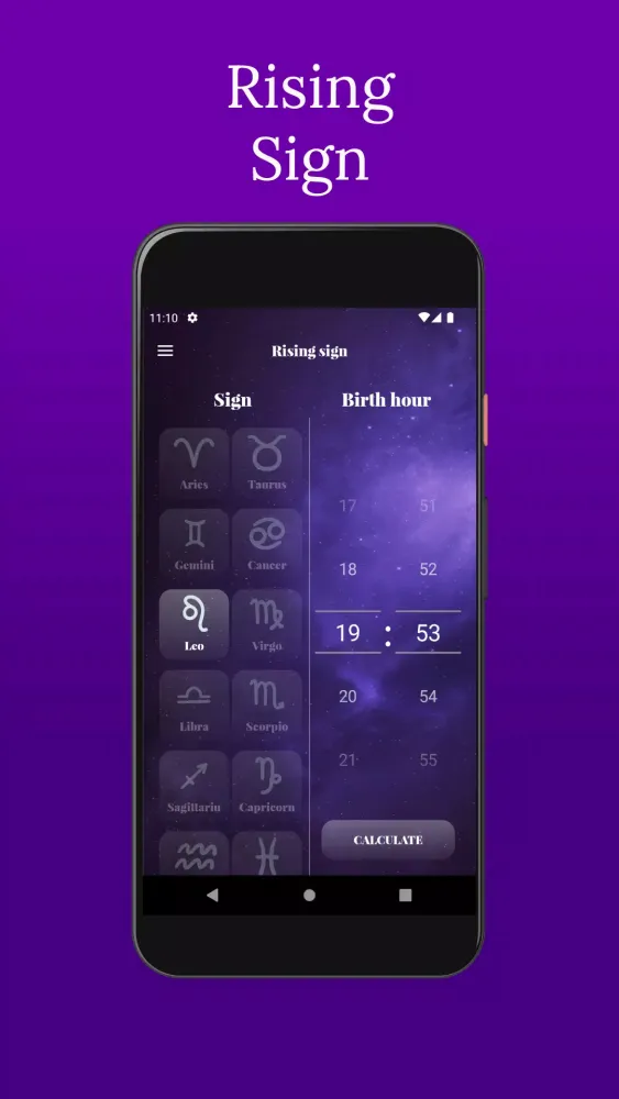 Daily Horoscope Screenshots