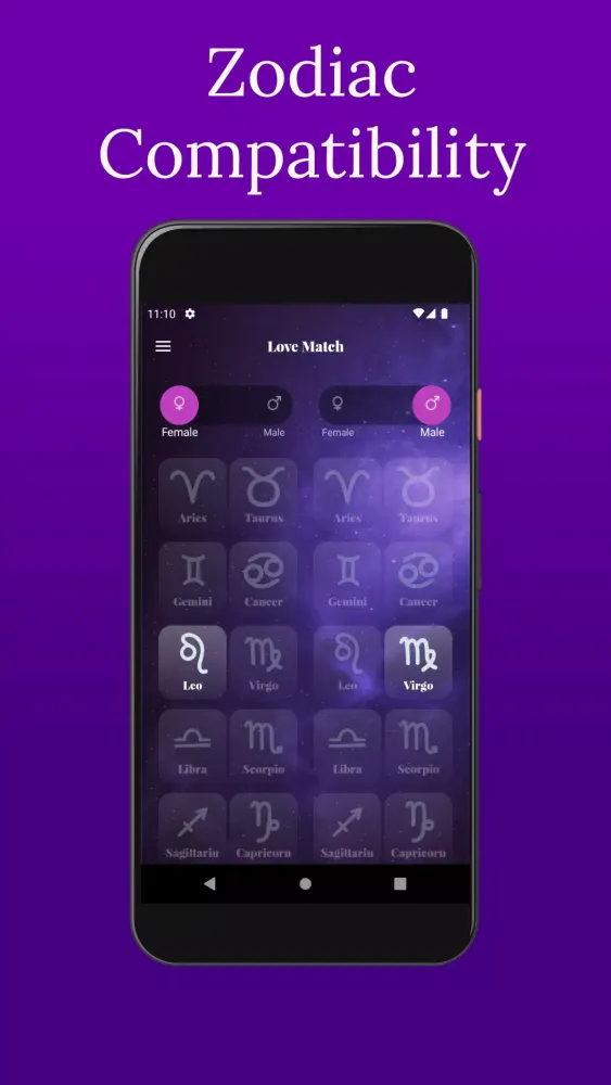 Daily Horoscope Screenshots