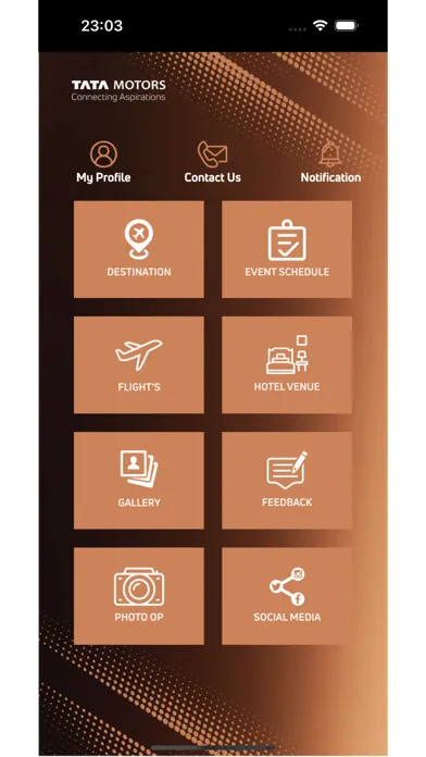 Tata Motors  PV - Media Drives Screenshots