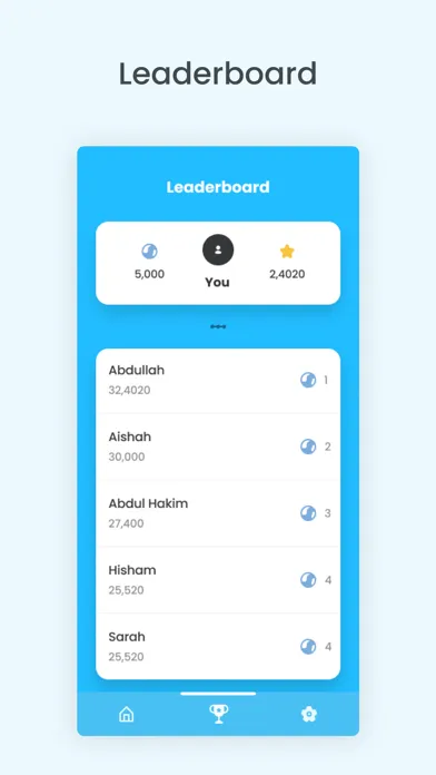 Tangkapan layar Deen Quiz (Islamic Quiz)
