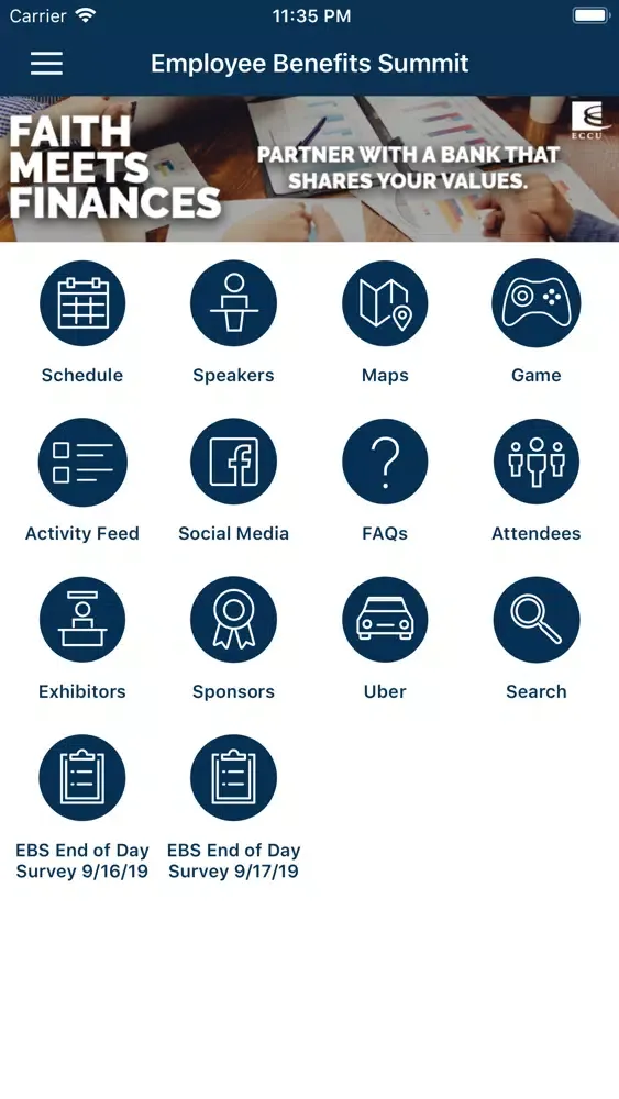Capturas de pantalla de Employee Benefits Summit