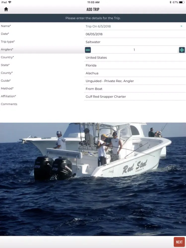 Gulf Red Snapper - CHARTER iPad  Screenshots