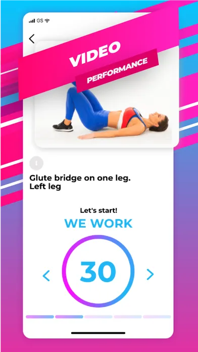 Buttocks Workout - Hips, Legs スクリーンショット