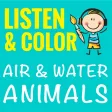 Color Air & Water Animals