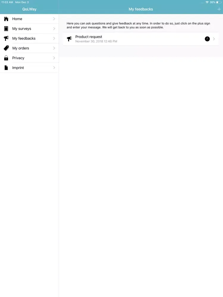QoLWay iPad 應用截圖