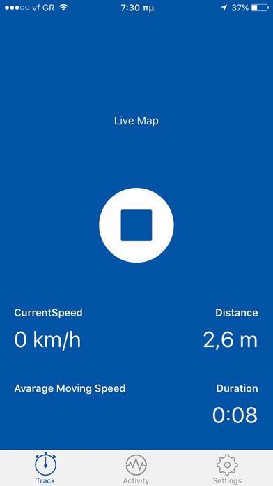 Captures d'écran de Sail-Tracker
