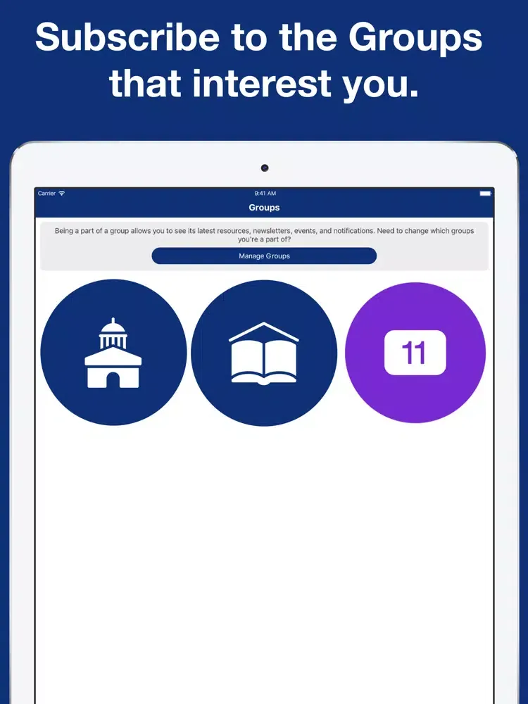 Heritage Christian Academy–MI iPad  스크린샷