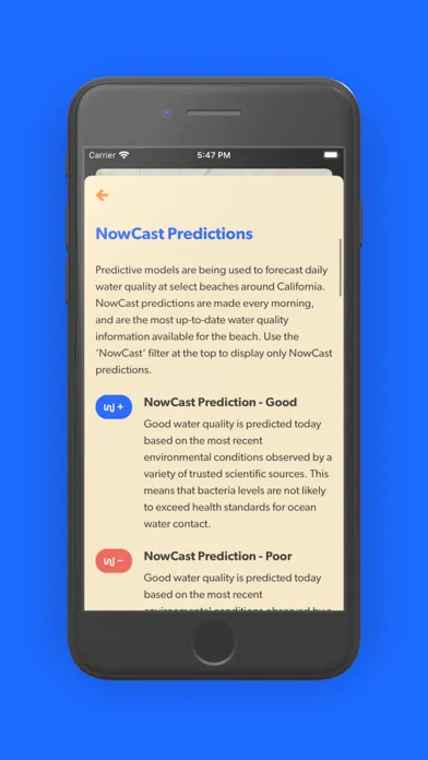 Capturas de pantalla de Beach Report Card