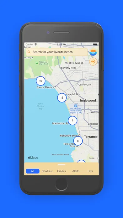 Capturas de pantalla de Beach Report Card