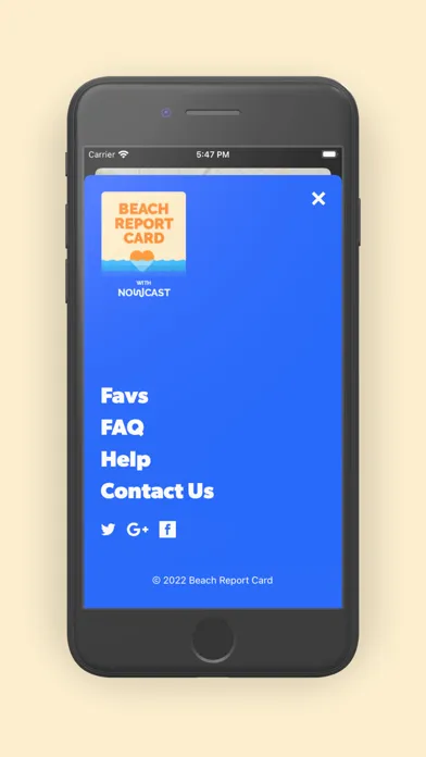 Capturas de pantalla de Beach Report Card