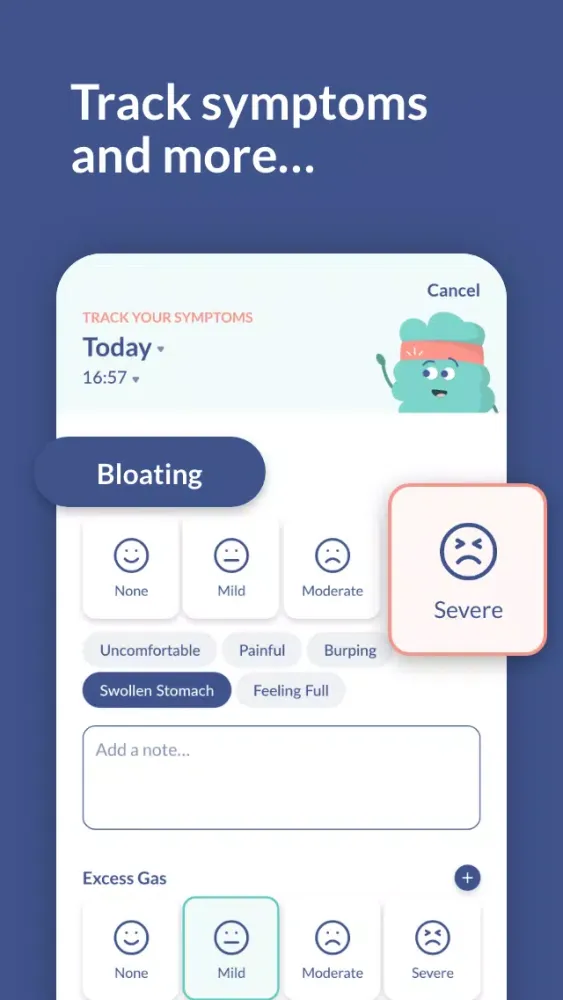 IBS Coach سکرین شاٹس