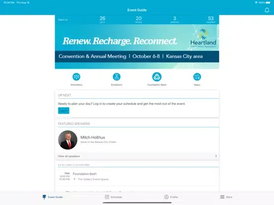 Heartland Credit Union Assoc. iPad 应用截图