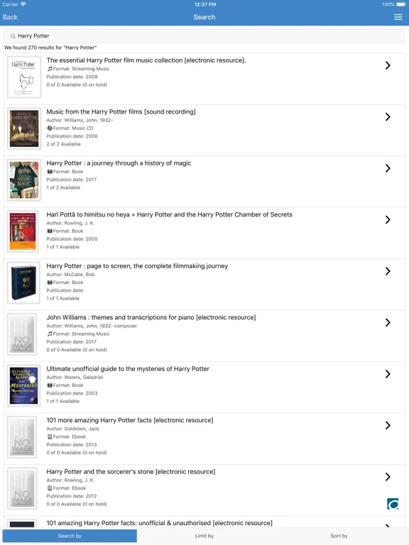 Henderson Libraries iPad  স্ক্রিনশট