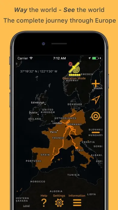 Zrzuty ekranu WayAndSee