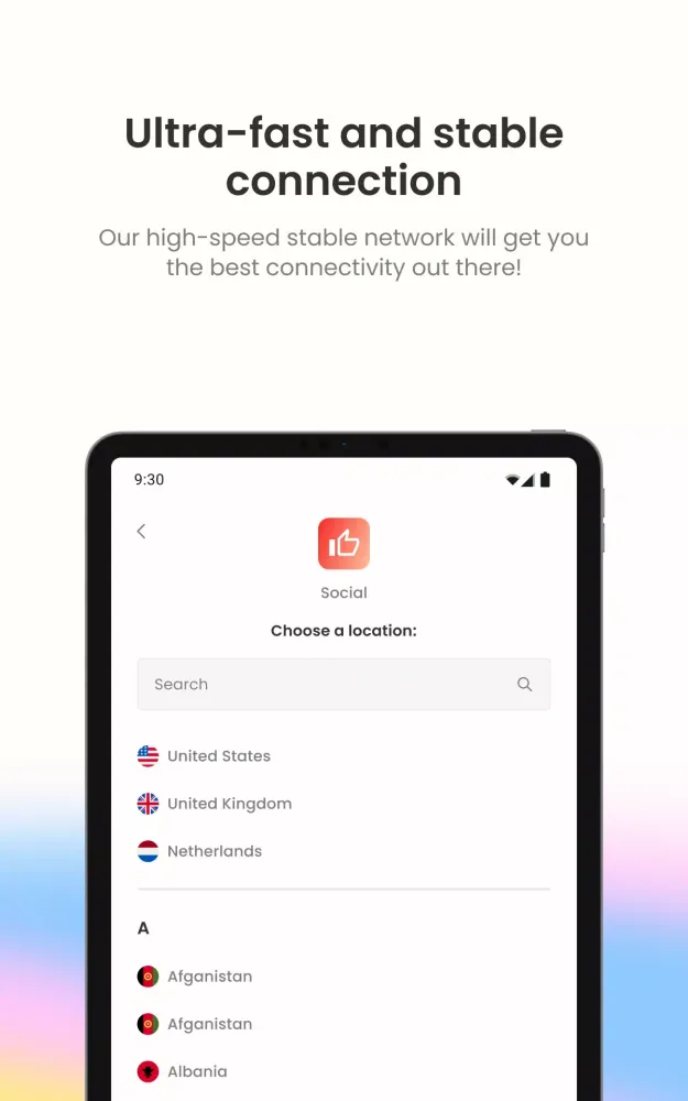 Hola VPN: Fast, Free VPN Proxy Screenshots