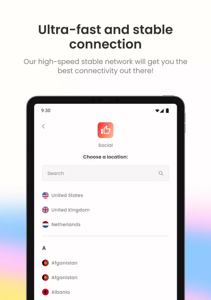 Hola VPN: Fast, Free VPN Proxy Screenshots
