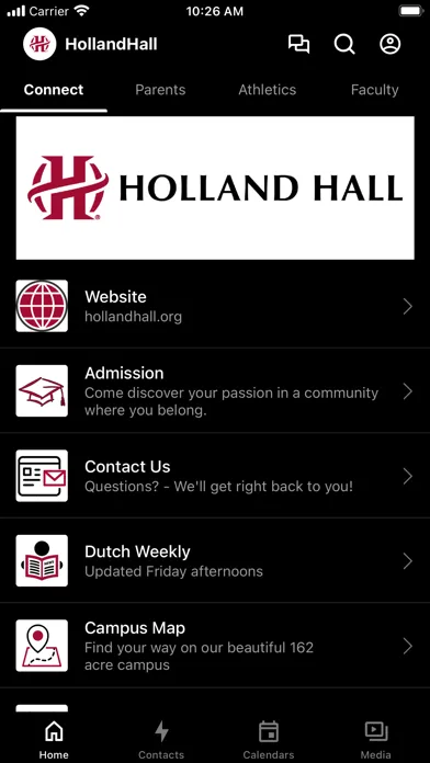 Holland Hall School Screenshots