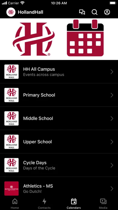 Holland Hall School Screenshots