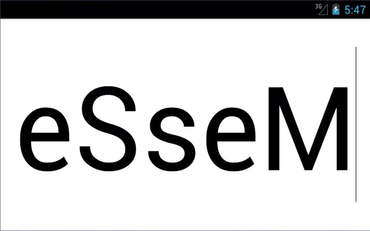 eSseM Screenshots