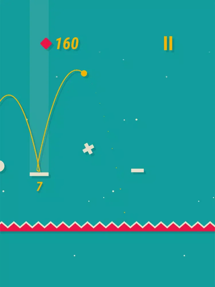 ภาพหน้าจอของ Flat Jump iPad 
